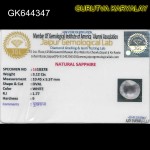 Ratti-5.65 (5.12 CT) White Sapphire